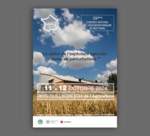 Congrès national AFDR 2024 droit rural